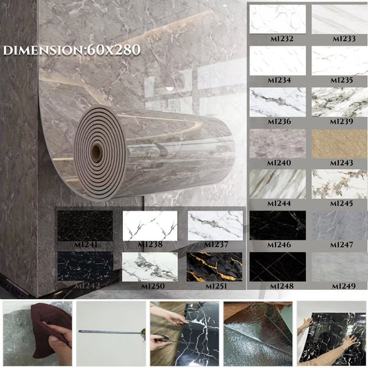 Samoljepljiva 3D PVC dekor folija 60x280cm