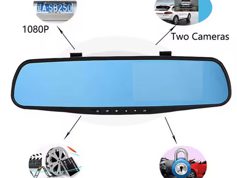 Full HD auto kamera 5'' + kamera za vožnju unazad