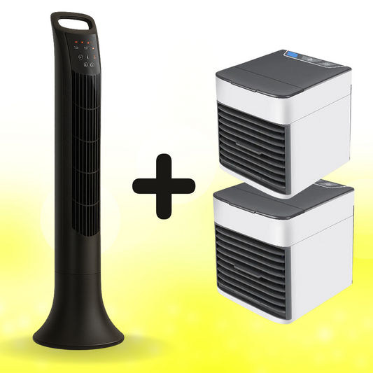 STUPNI VENTILATOR 40W + 2 MINI KLIME GRATIS