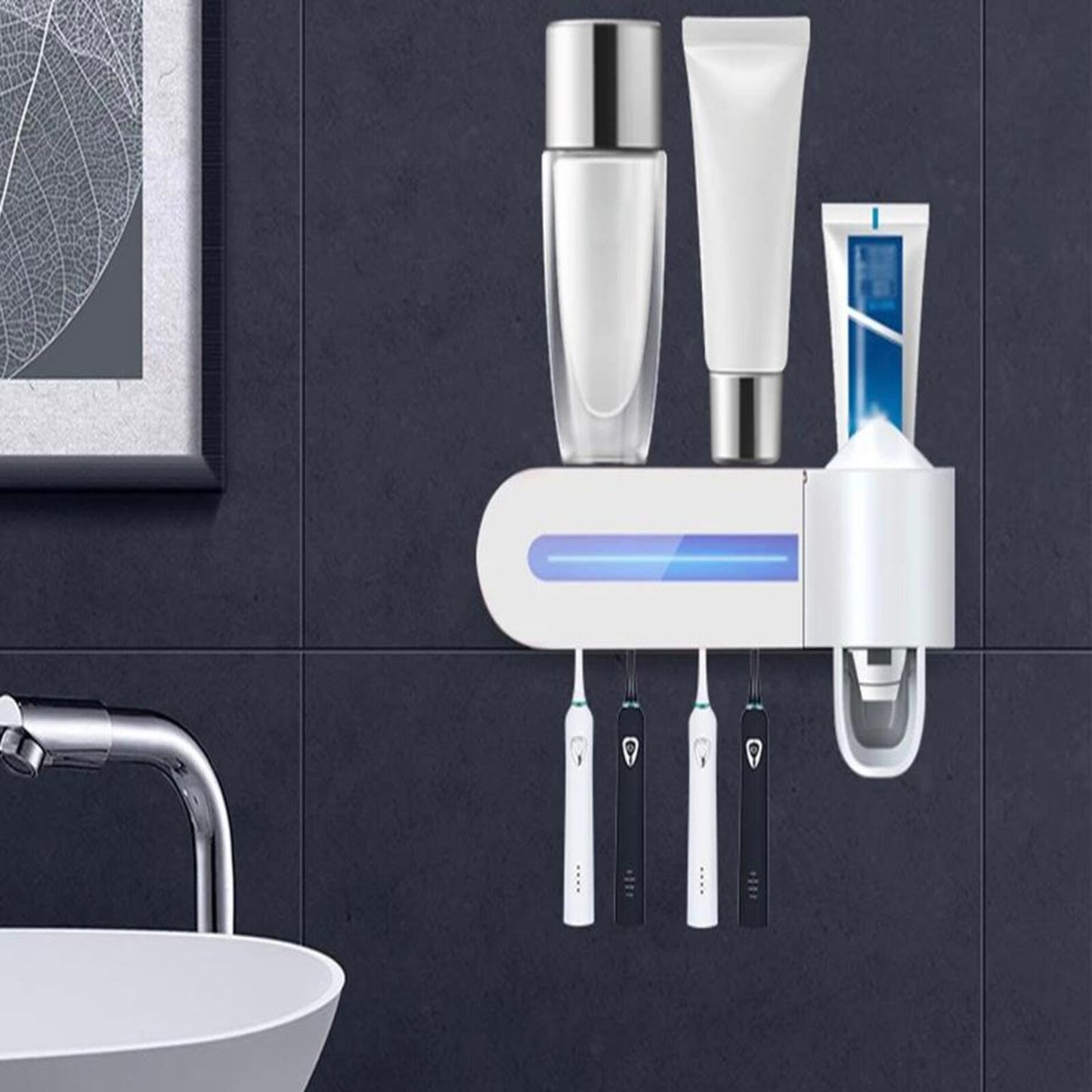 DOZATOR PASTE-DRŽAČ I STERILIZATOR ČETKICA
