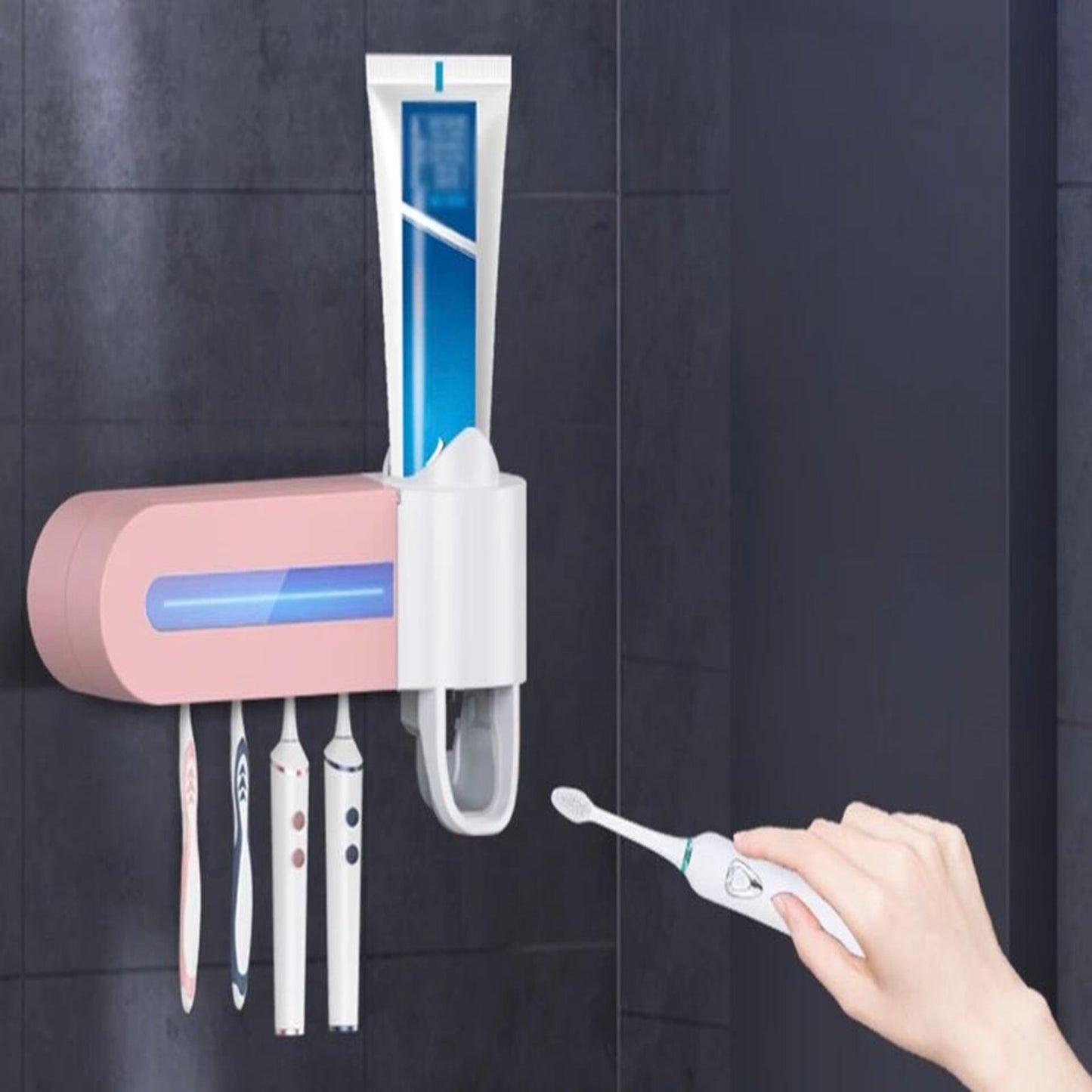 DOZATOR PASTE-DRŽAČ I STERILIZATOR ČETKICA