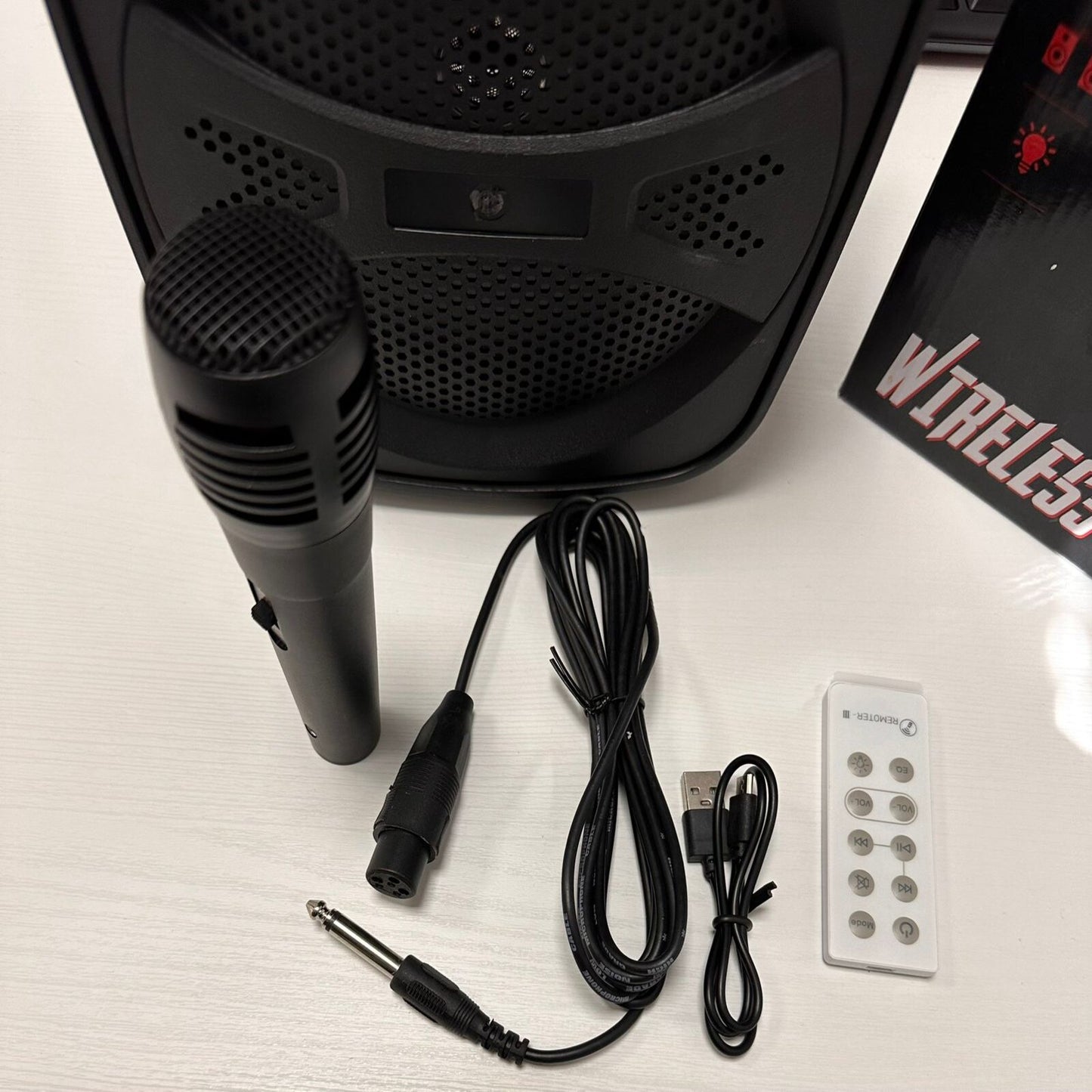 KTS karaoke prijenosni bežični zvučnik 30W