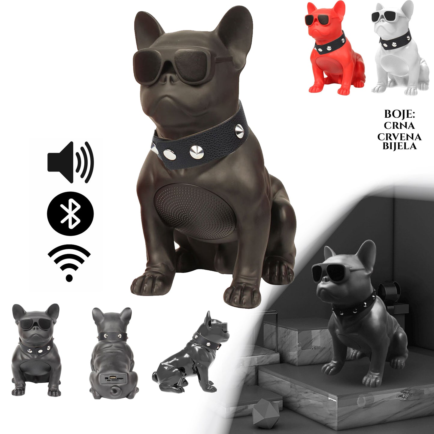 BULLDOG BLUETOOTH ZVUČNIK