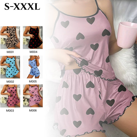 Ženski Dvodijelni Pidžama Set od Mekane Tkanine