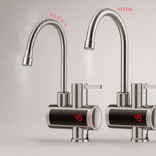 Električna slavina s grijačem vode - Fleksibilna ili Fiksna