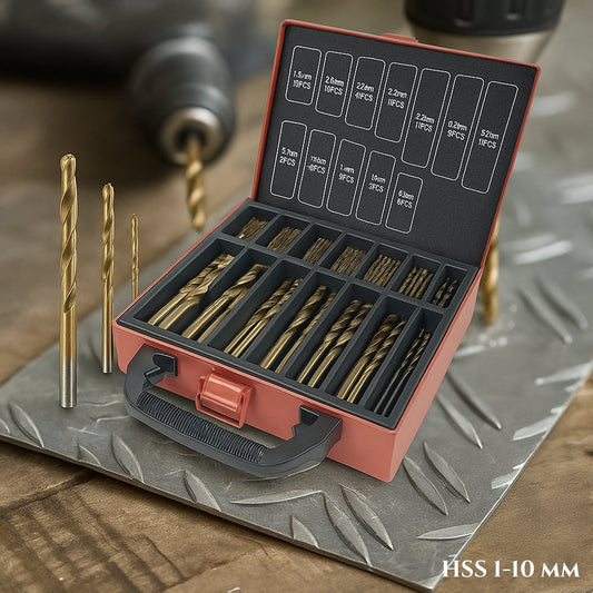 Svrdla HSS-Titan 1-10 mm sortirano