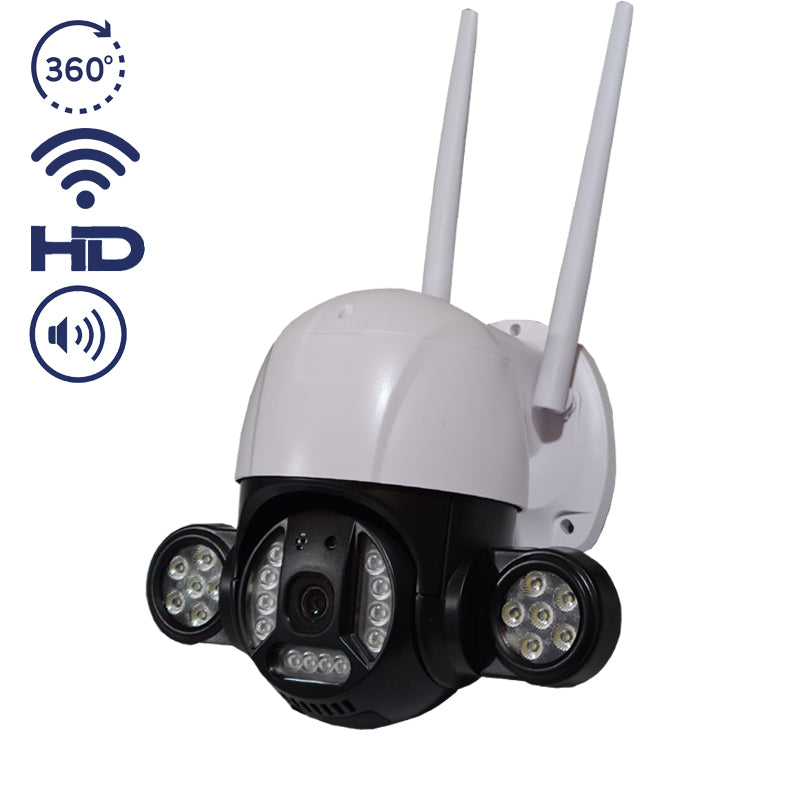 Sigurnosna IP Kamera 360⁰ sa 12 ledica