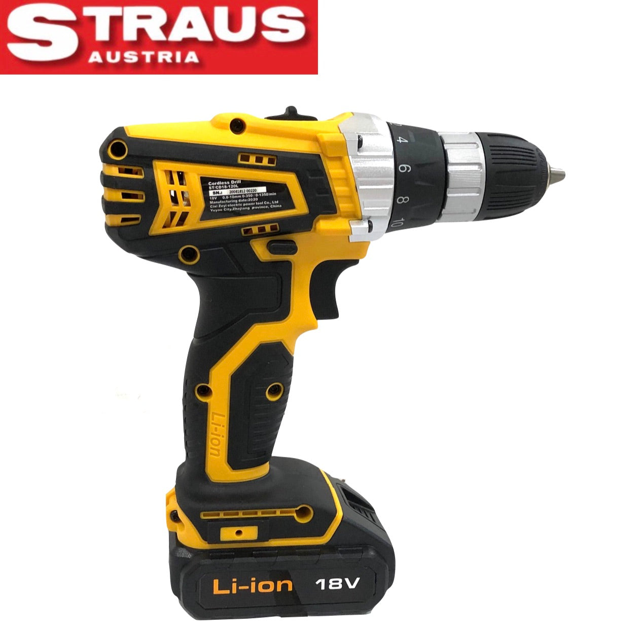 STRAUS AKU BUSILICA 18V SA 120 ALATA