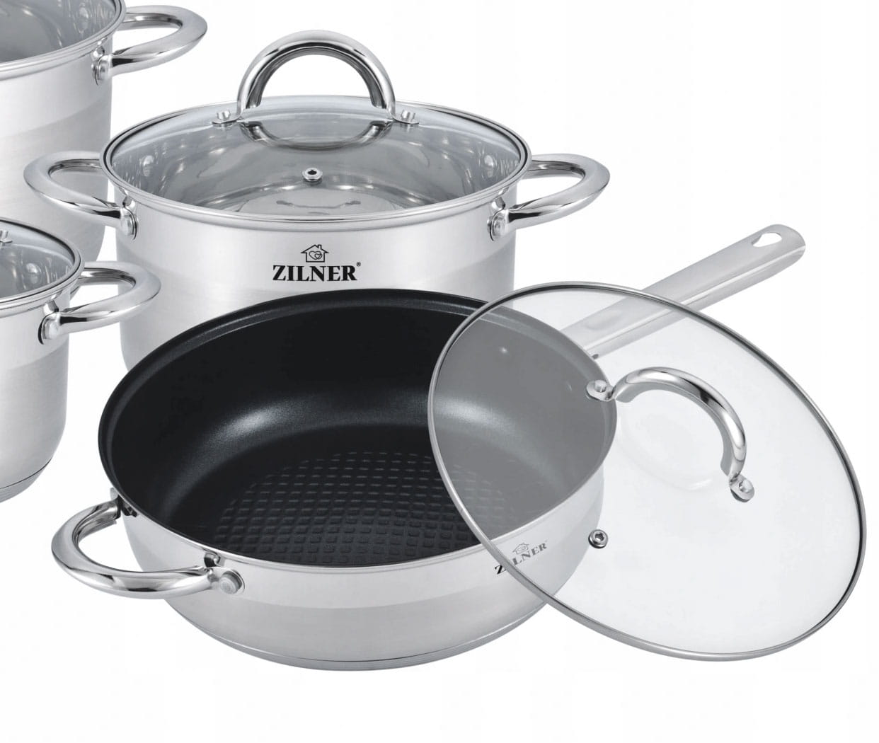 VRHUNSKI INOX 18/10 ZILNER SET LONACA 12 DJELNI