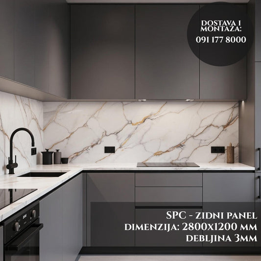 Dekorativni panel - Gold mramor