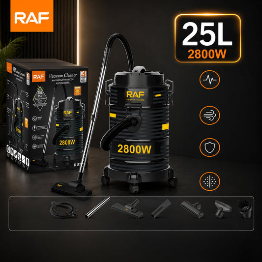 RAF usisavač za mokro i suho usisavanje 2800 W / 25 L