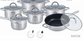 VRHUNSKI INOX 18/10 ZILNER SET LONACA 12 DJELNI