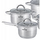 VRHUNSKI INOX 18/10 ZILNER SET LONACA 12 DJELNI