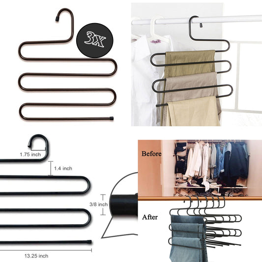 Višsenamjenska vješalica 5u1