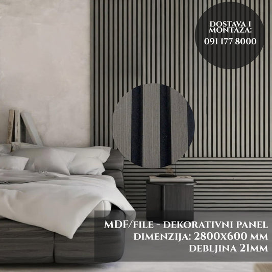 Zidna obloga - Antracit