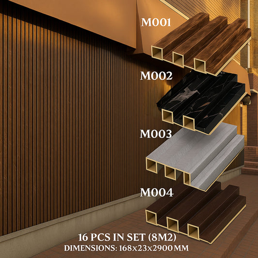 3D Zidni Paneli - Set 8 m²