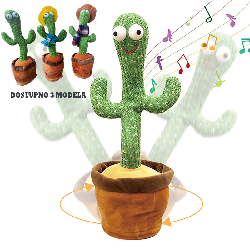 Zabavni kaktus koji pjeva i pleše