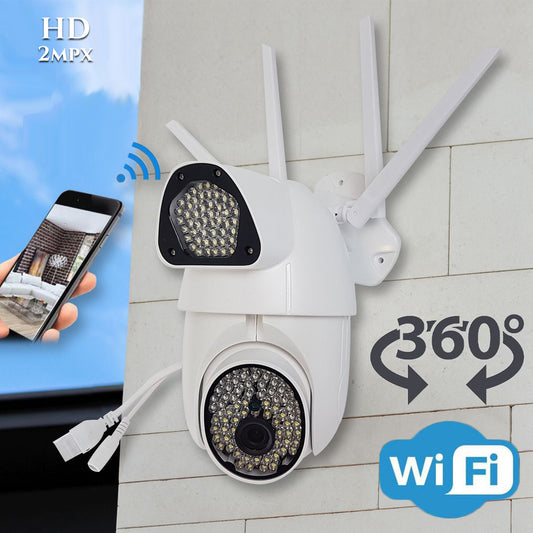 NOĆNA WIFI MOTORIZIRANA NADZORNA KAMERA 2MP