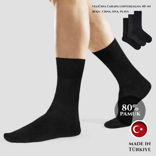 MUŠKE TURSKE DUŽE ČARAPE TRENDY